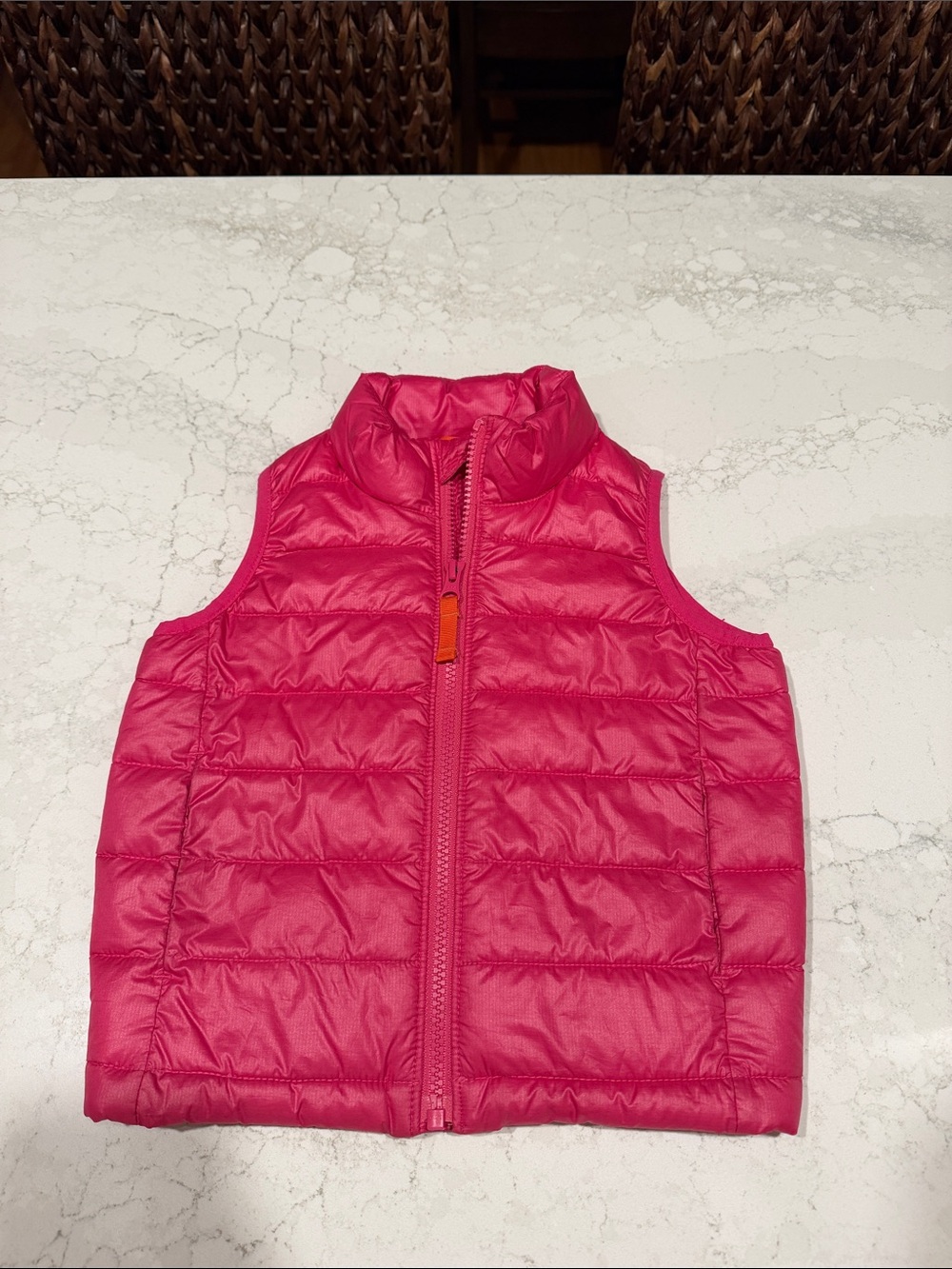 Primary Kids Lightweight Puffer Vest, Size 3T